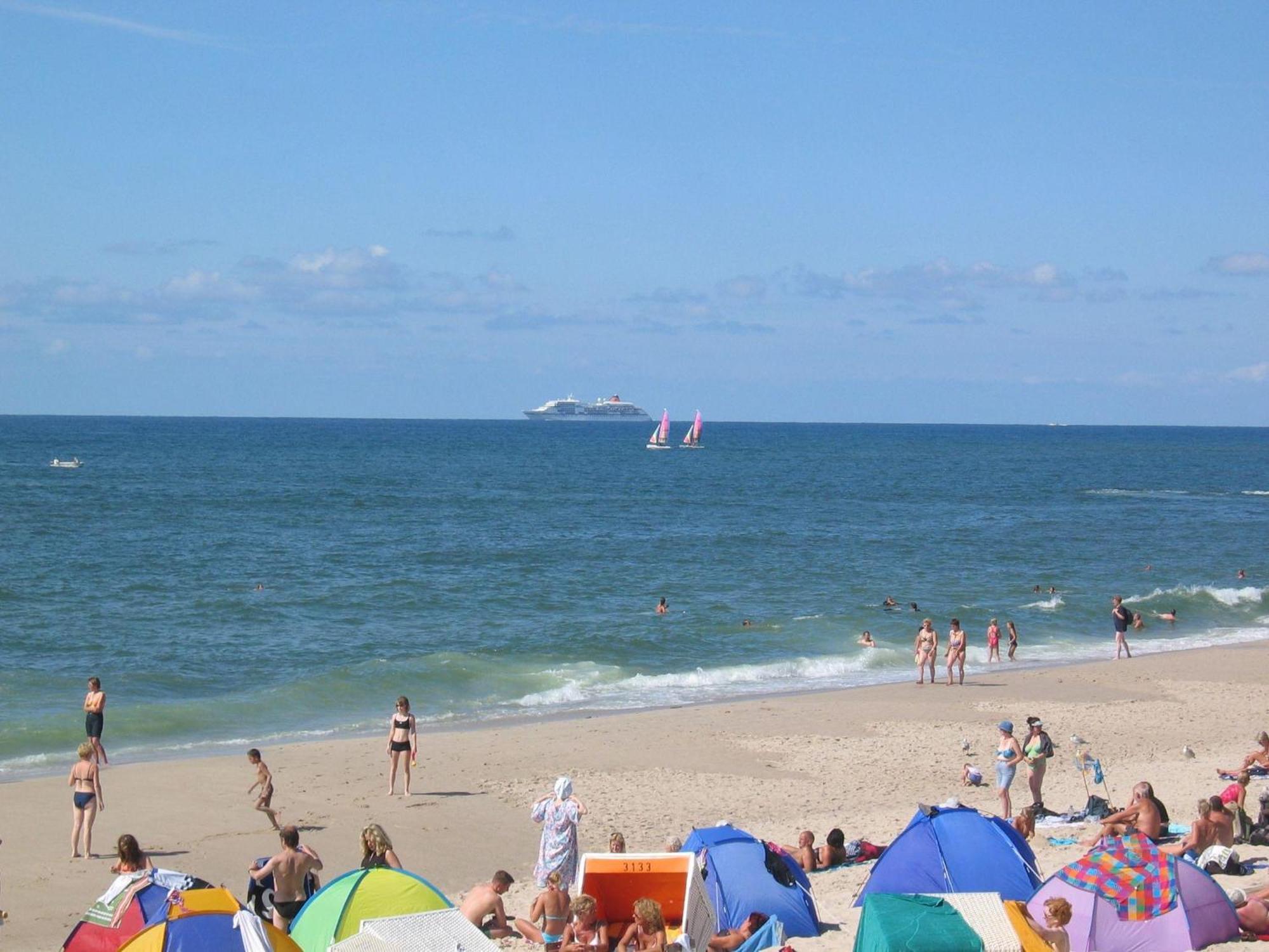 Kleine-Niedliche-Friesenwohnung Westerland Exteriör bild