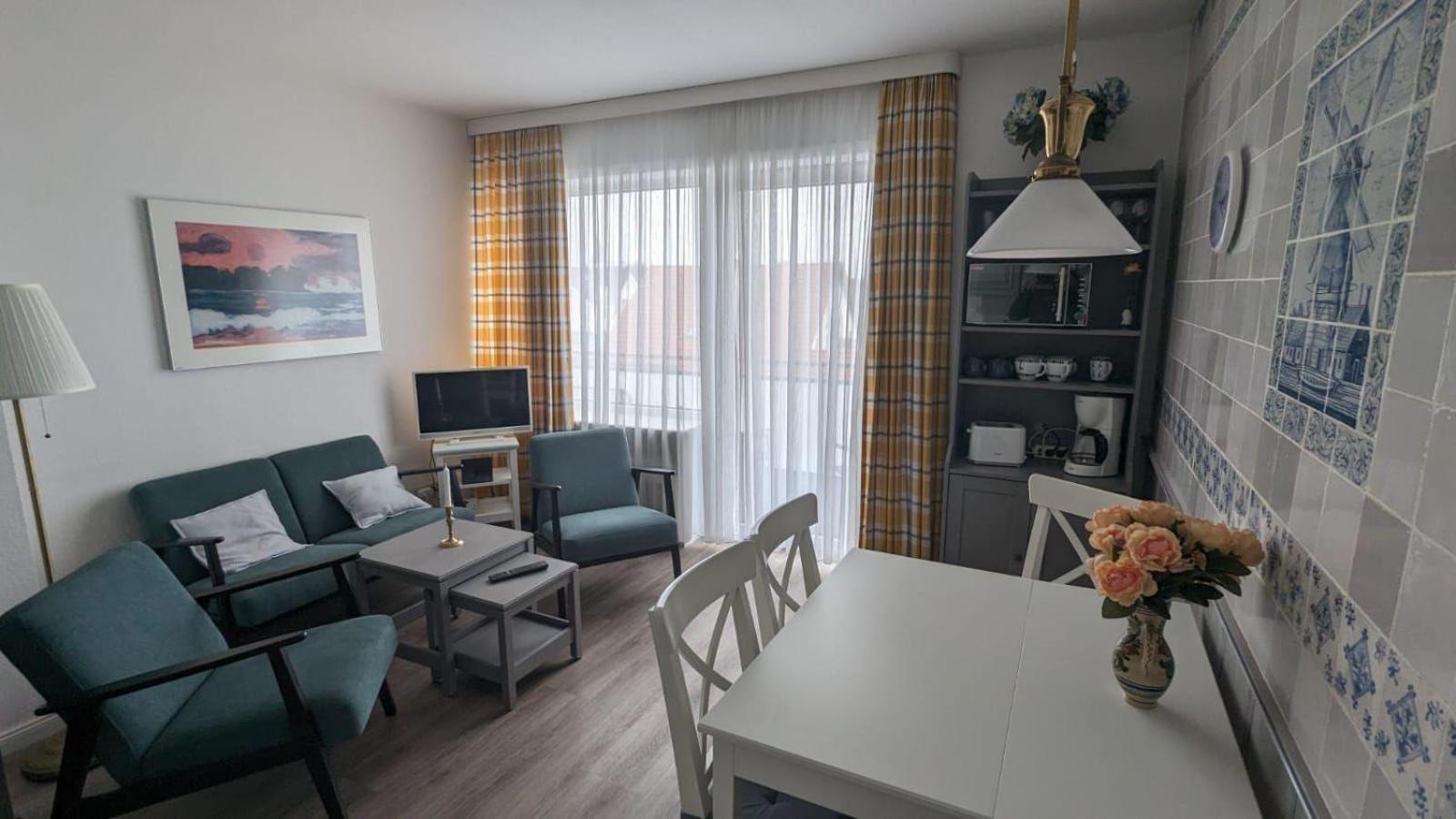 Kleine-Niedliche-Friesenwohnung Westerland Exteriör bild