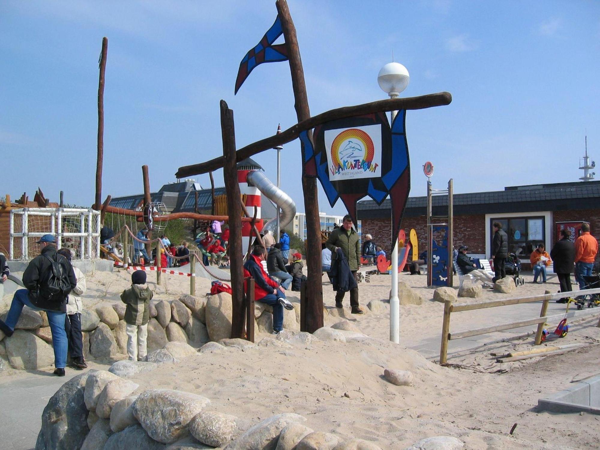Kleine-Niedliche-Friesenwohnung Westerland Exteriör bild